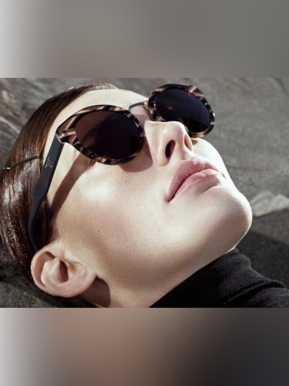 Prada Tortoiseshell Round Sunglasses - Brown Lenses - Picture 12 of 12
